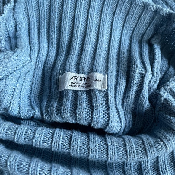 Baby Blue Turtleneck Sweater, worn only a few times - Picture 5 of 6